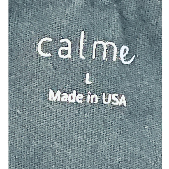 Johnny Was Calme NWT Cross Back Tank Deep Navy Outer Space Cropped Tank Top L - Picture 6 of 7